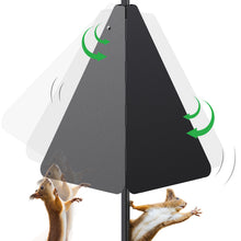 Load image into Gallery viewer, Upgraded Squirrel Baffle with Dual Defense, Squirrel Proof for Bird Feeder Pole Outside, Bird Food House Guard for Shepherd Hook, Raccoon Stopper, Rust Chew Proof Heavy Duty Galvanized Steel