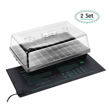 Load image into Gallery viewer, Soligt 2 Set 60 Cell Seed Starter Kit with Humidity Domes