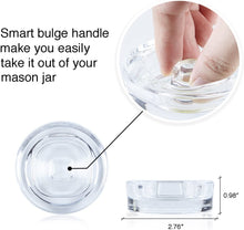 Load image into Gallery viewer, 4-Pack Fermentation Glass Weights For Wide Mouth Mason Jar
