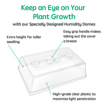 Load image into Gallery viewer, Soligt 2 Set 60 Cell Seed Starter Kit with Humidity Domes