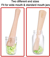 Load image into Gallery viewer, Soligt Solid Wood 12" Sauerkraut Pounder for Fermentation