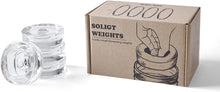Load image into Gallery viewer, 4-Pack Fermentation Glass Weights For Wide Mouth Mason Jar