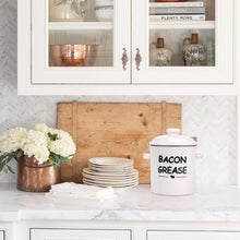 Load image into Gallery viewer, Ceramic Bacon Grease Keeper Container Strainer