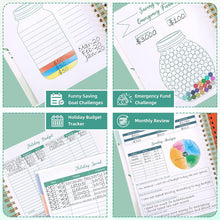Load image into Gallery viewer, Customize Green Professional Monthly Budget Planner