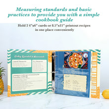 Load image into Gallery viewer, Full Page Collecting Recipe Binder Cookbook Organizer Kit
