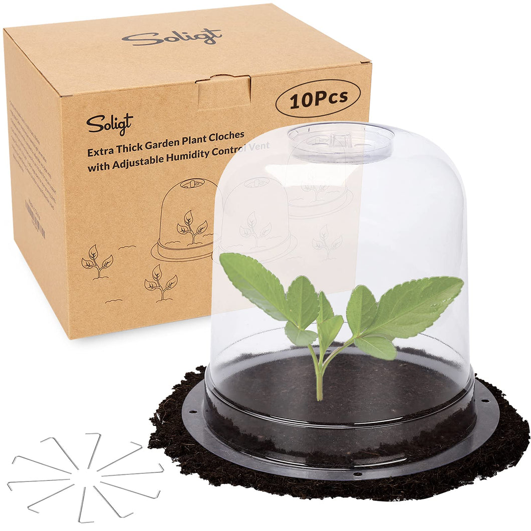 SOLIGT Garden Cloche 10 Set