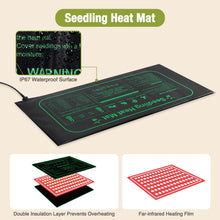 Load image into Gallery viewer, Seed Starter Kit with Grow Light Heat Mat
