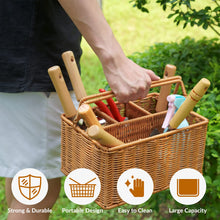Load image into Gallery viewer, SOLIGT Gardening Hand Tools Basket Pruning Shears Cultivator Gloves Stainless Steel Gardening Tools
