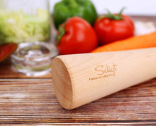 Load image into Gallery viewer, Soligt Solid Wood 12&quot; Sauerkraut Pounder for Fermentation
